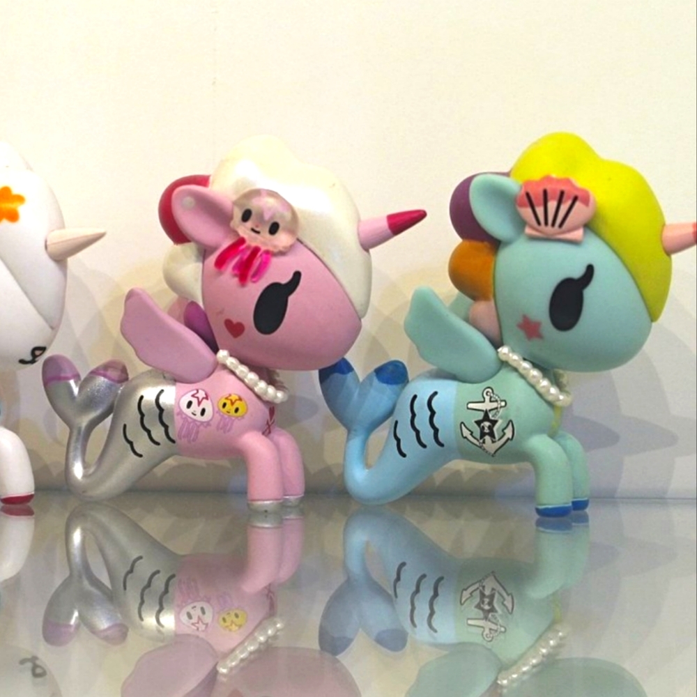 Set of 2 Toki Doki Unicorno and Mermicorno